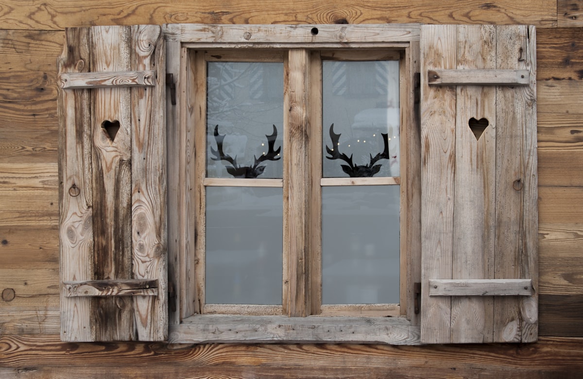 Deer window related to Rustic Window Valances