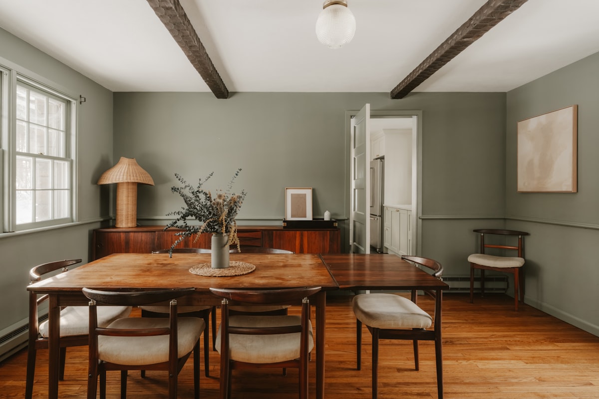 Dining Room (IG: @clay.banks) related to Elevate Your Dining Experience: The Ultimate Guide to Sideboards and Buffets