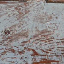 Distressed wood surface with faded paint. related to Crafting Charisma: Distressed Wood Sideboards for the Home