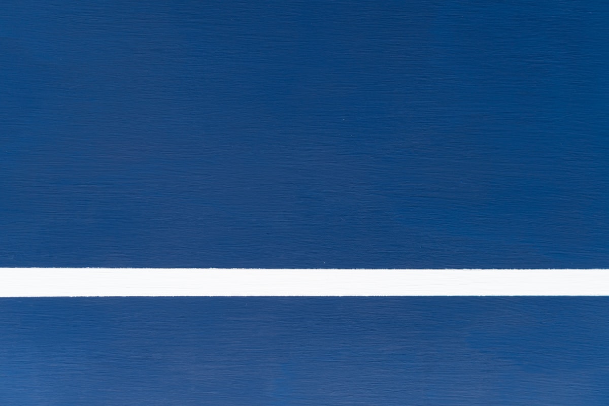 Drone photography inspired paint art on canvas related to Navy and White Coverlet: A Timeless Bedding Option