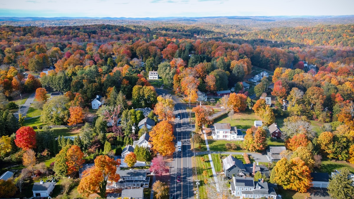 fall day in New England related to Discover the Charm of Bed and Breakfasts in Connecticut