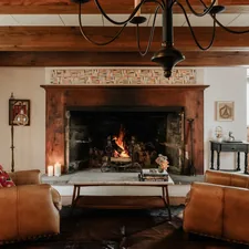 Farmhouse Living Room (IG: @clay.banks) related to Country Valances for Living Room: Add a Touch of Charm