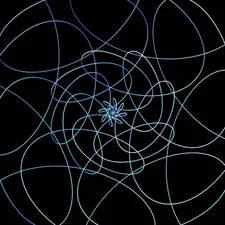 Flowing Spiral Bud. Just a simple, graceful render. related to Unveiling the Secrets of Orbital Valence Patterns