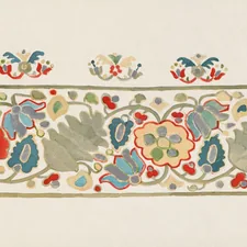 General Research Division, The New York Public Library. "Motivy ukrainskago ornamenta" The New York Public Library Digital Collections. 1900. https://digitalcollections.nypl.org/items/91c7f960-4bd7-013b-b65c-0242ac110003 related to The Timeless Beauty of Austrian Valance Patterns