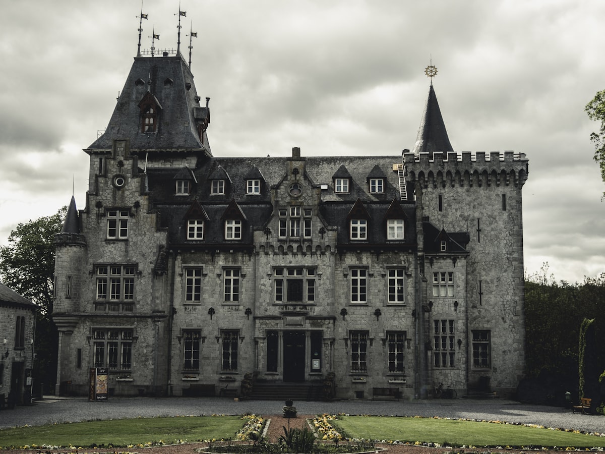 gray and black concrete building during daytime related to Enchanting Escapes: Discovering the Charm of Castle Bed and Breakfasts