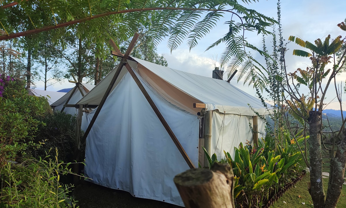 Green balinese glamping related to Best Tents for Twin Beds: The Ultimate Guide to Cozy Indoor Camping