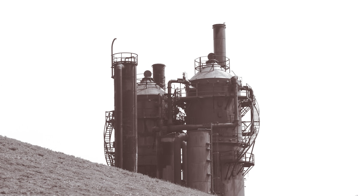 greyscale photo of building related to Understanding Fluidized Bed Reactors