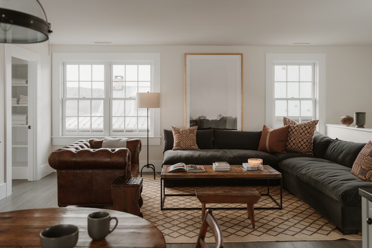Guest house living room (IG: @clay.banks) related to Transform Your Living Space with Style and Functionality