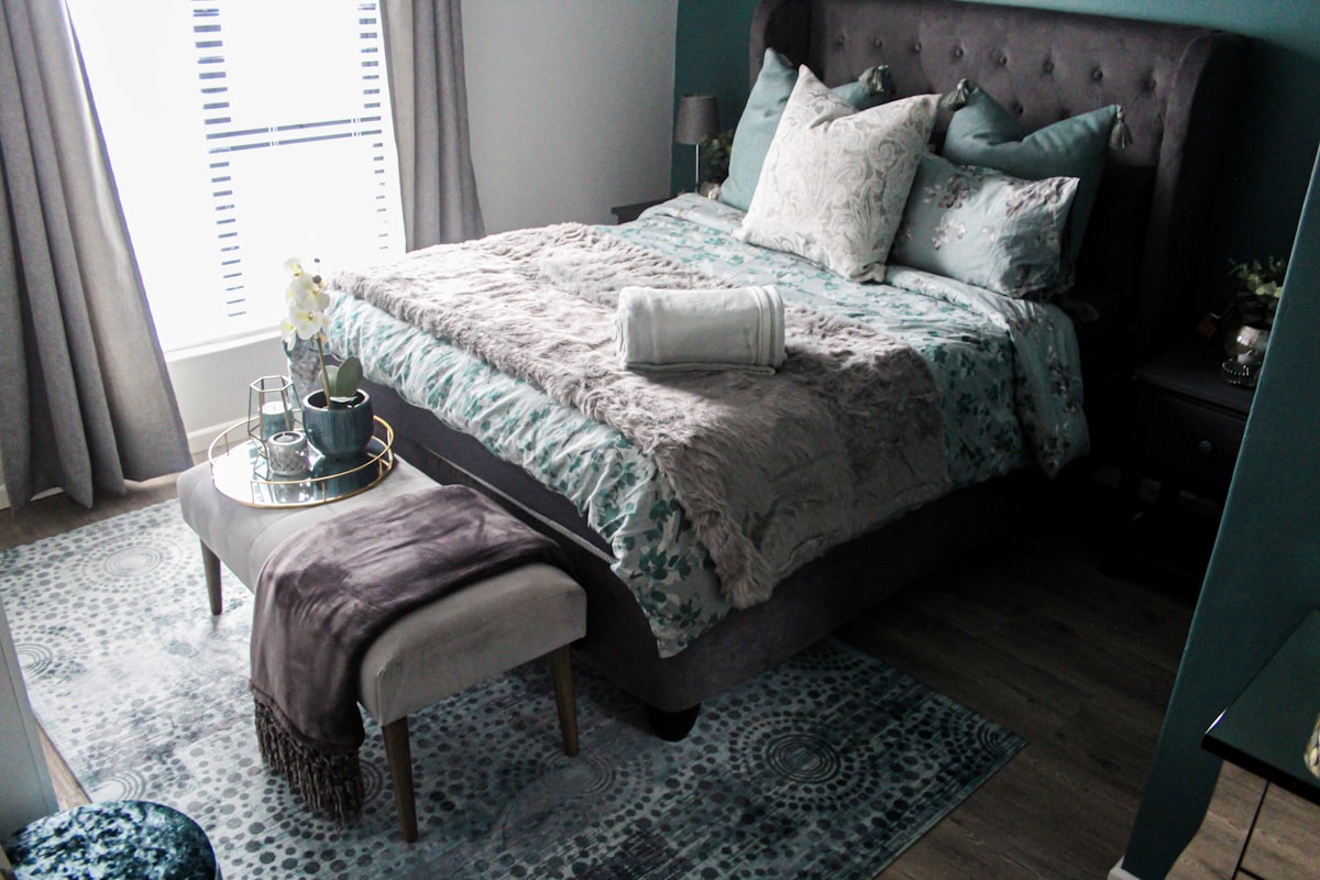 Guest Room 1 related to Elevate Your Bedroom Style: The Best Teal Bedding Sets