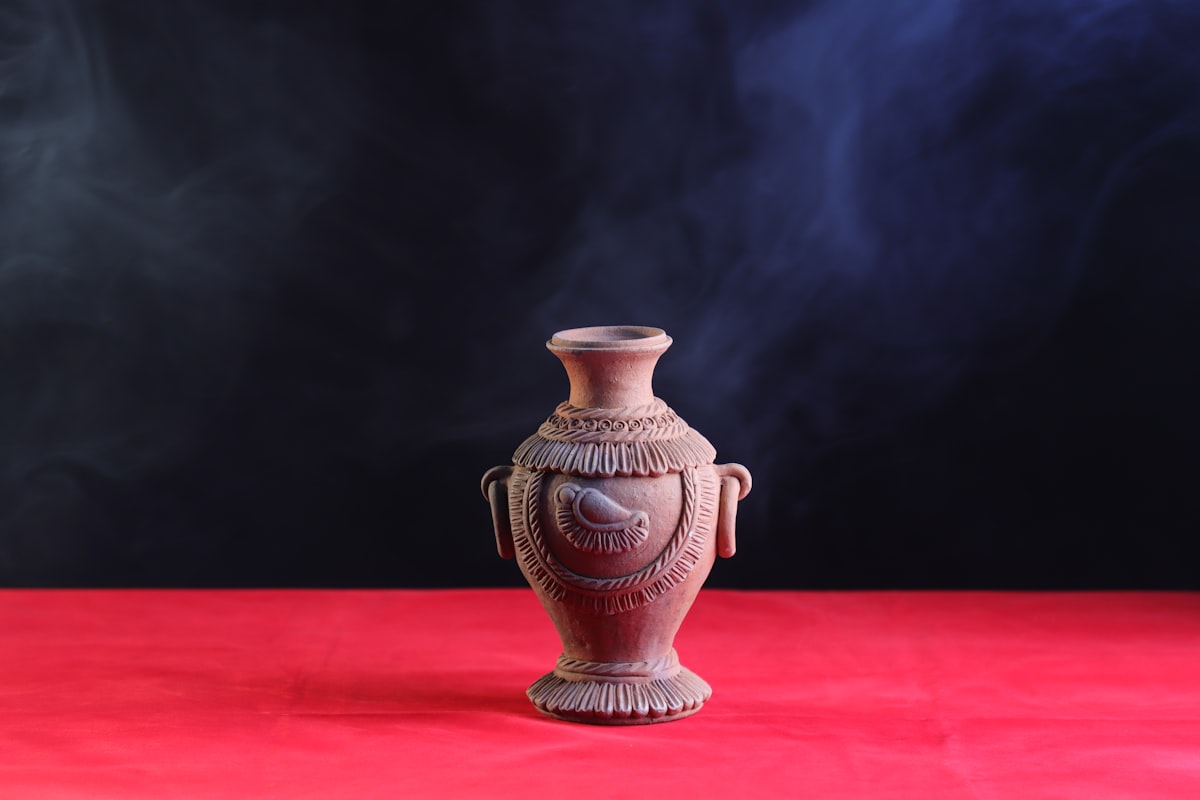 Handmade clay pot related to Warmth and Style: Discover the Best Small Clay Chimineas