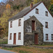 Harpers Ferry, WV downtown during the fall. related to Discover the Charm of Harper's Ferry Bed and Breakfast