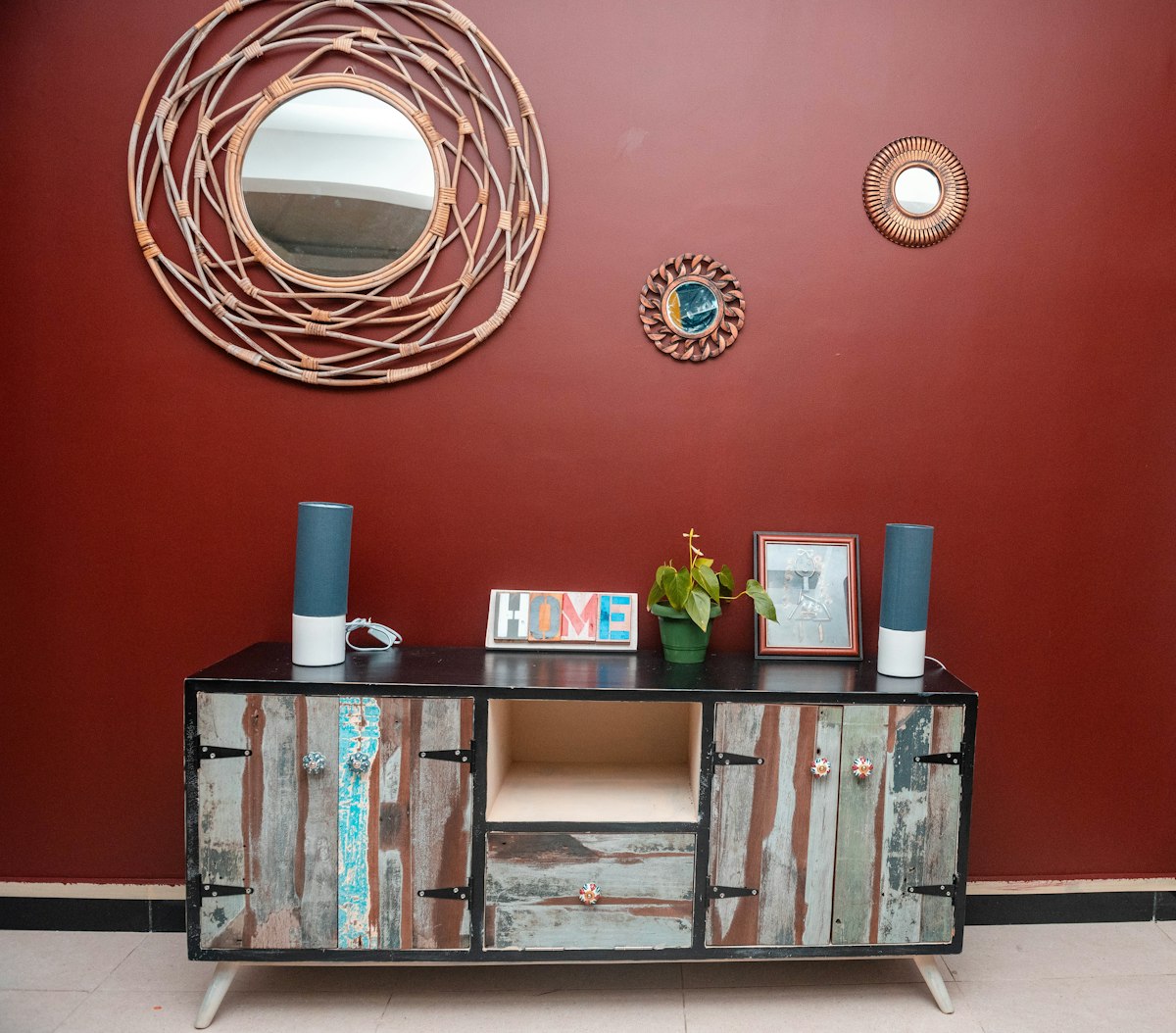Home interior decor related to The Grandeur of Antique Sideboards with Mirrors: A Journey Through Time