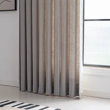 Infuse your home with a touch of modern bohemian style. EZcurtain Premium Esme Linen Blend Pleated Drapes , with their warm, earthy tone, provide a grounded and comfortable feel, serving as the perfect backdrop for a natural-modern aesthetic. Visit ezcurtain.com for more. Thanks for using our photos! If you include a link to our website: ezcurtain.com wherever you use it, it would be a huge help to us. For more photos, please contact collab@ezcurtain.com. related to Stunning Curtain Valance Ideas to Elevate Your Home Décor