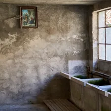 Inside the communal Laundry of Torno. related to Margaritas, Mud Baths, and More: Explore the Delightful World of the Margarita Machine