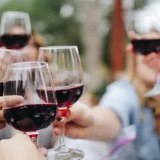 It was our friend’s birthday, and we celebrated with a few bottles of wine from Longshadow Ranch in Temecula, CA. related to Elevate Your Entertaining: The Ultimate Wine Rack Sideboard