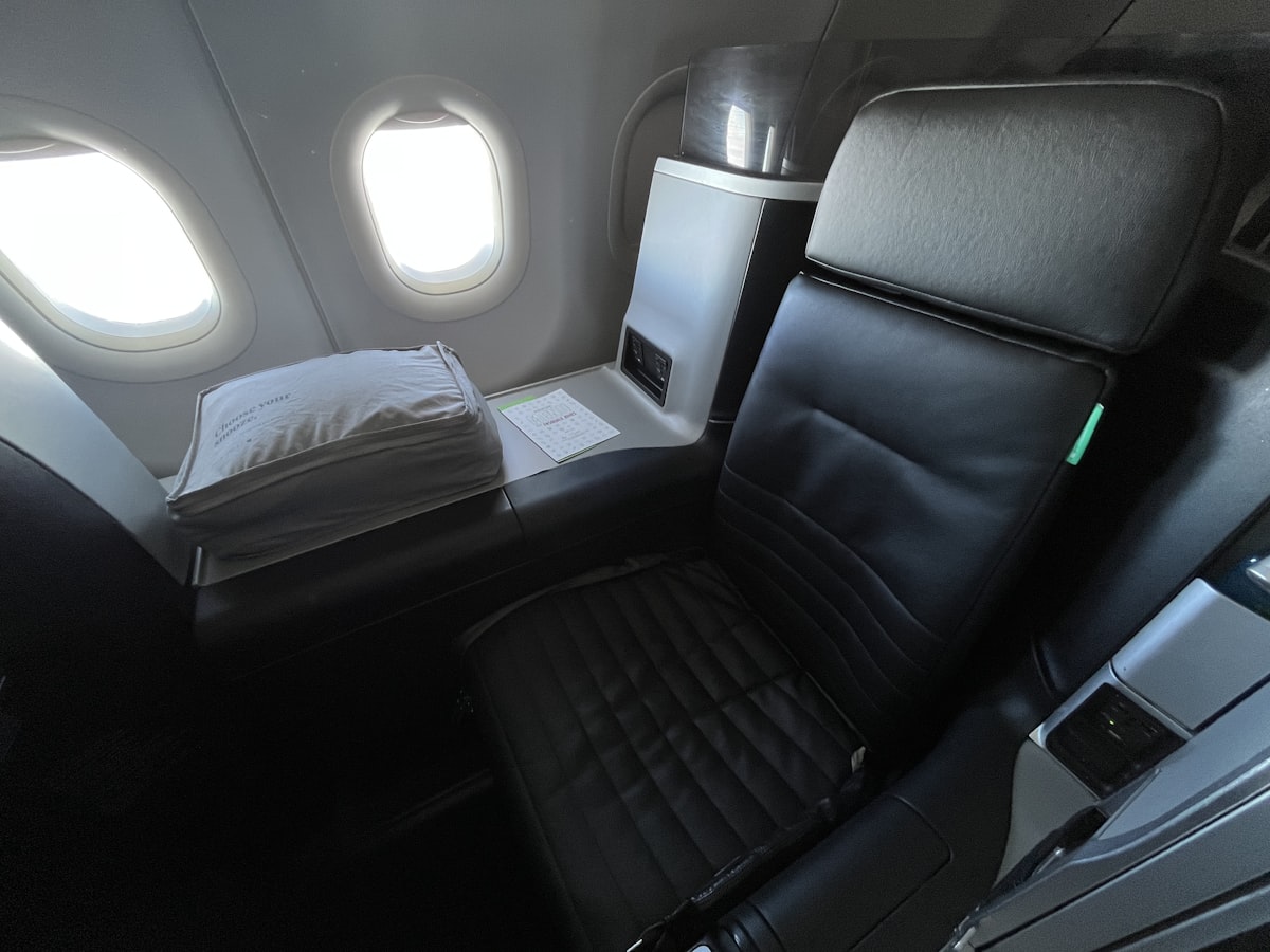 JetBlue Mint business class seat. related to Enhancing Comfort with a Bed Seat for Your UTV