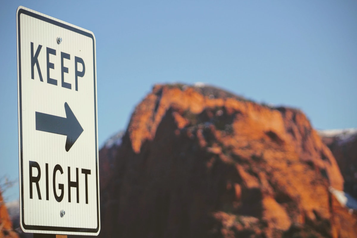 Keep Right Sign related to Safety First: Choosing the Right Baby R Us Bed Rails