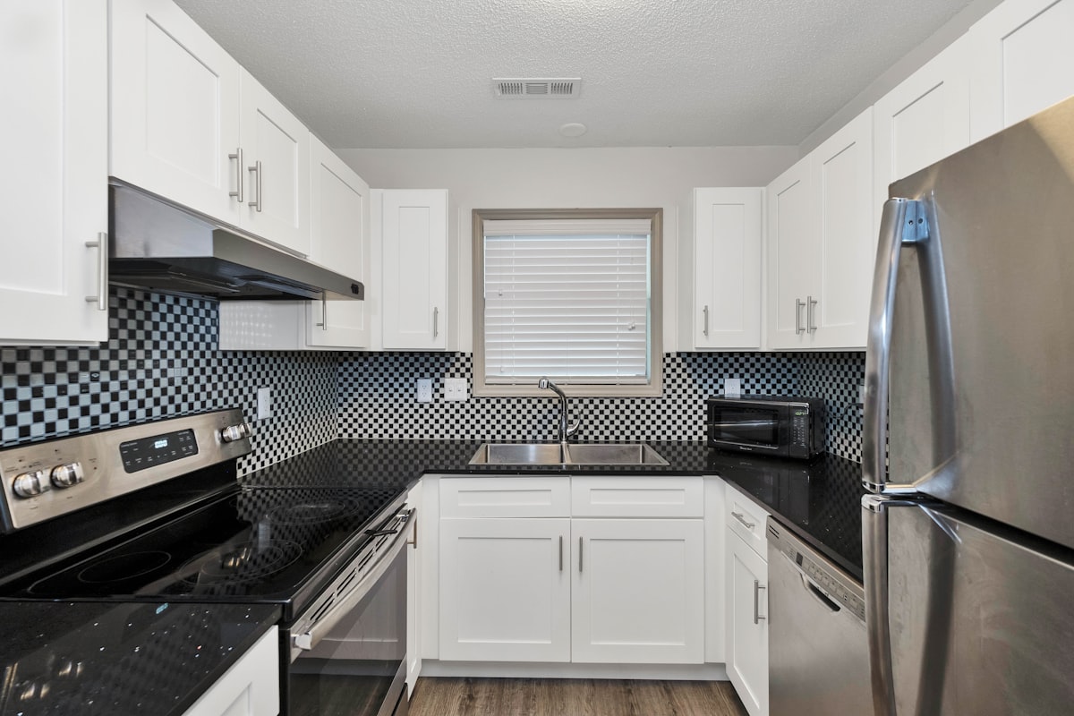 kitchen space related to Kitchen Valances and Swags: A Guide to Elevating Your Kitchen Style