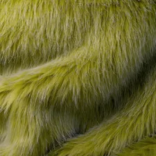 Lime Green Faux Fur Close-Up Texture related to Faux Fur Coverlet: Luxurious Comfort for Your Home