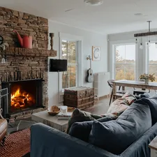Living Room 3/3 (IG: @clay.banks) related to Warm Up Your Home with Authentic Mexican Clay Chimineas