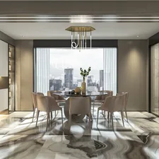 living room White and Gray Living Room with Modern Furniture concepts 3d illustration related to Elevate Your Dining Room with the Perfect Curtains and Valances