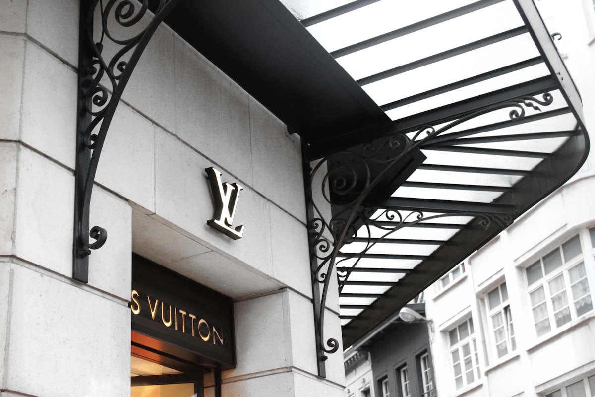 Louis Vuitton shopfront during day related to The Timeless Elegance of Louis Philippe Sleigh Beds