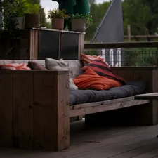 Lounge Area related to Warm Up Your Outdoor Space with a Chiminea Fireplace