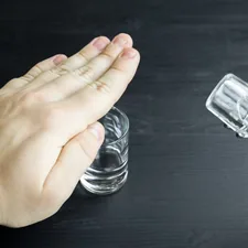 Man refuses to drink alcohol. More of my photos and videos Adobe Stock:http://bit.ly/3RqlciK More of my photos and videos Shutterstock: https://www.shutterstock.com/g/ALEKSANDRBERDYUGIN My email: bermix999@gmail.com related to Rubbing Alcohol For Bed Bugs Treatment