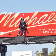 Michael Jackson Movie Billboard related to Sleep in Style: The Magic of Michael Amini Bedding