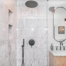modern bathroom related to Shower in Style: Bed Bath & Beyond Shower Curtains