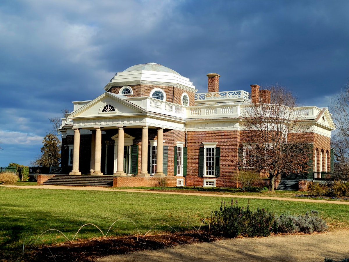 Monticello, home and plantation of Thomas Jefferson related to Discover Charming Bed and Breakfasts in Jefferson, TX