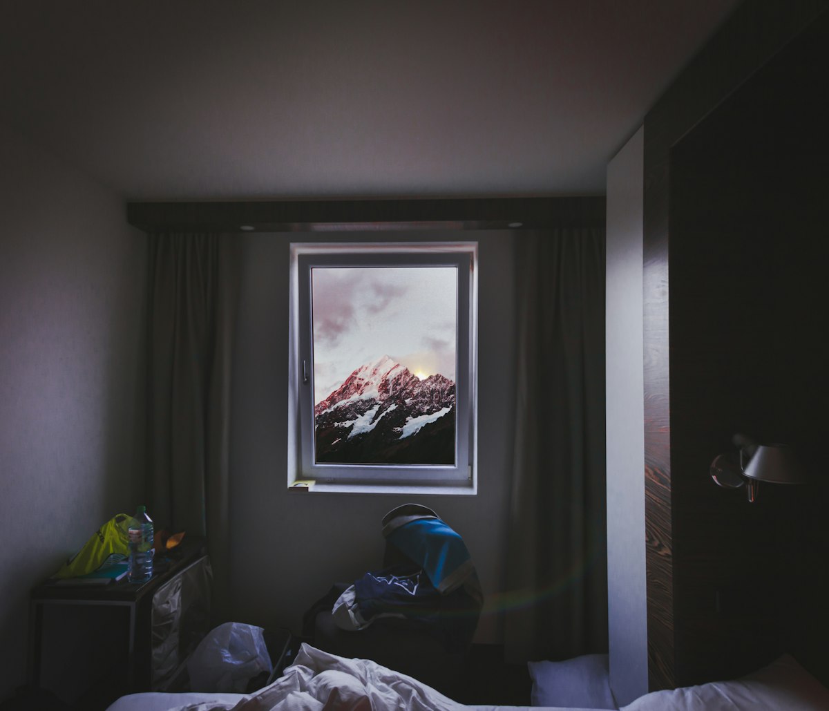 Morning wake up with a direct view at a sunrise through a mountain gap... related to Discover the Ultimate Shopping Experience at Bed Bath and Beyond Mountain View