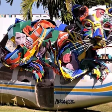 multicolored animal statue related to Taking Flight with the Ultimate Flying Experience