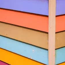 multicolored wall related to Elevate Your Home Decor with Painted Sideboards for Sale