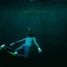 My son  has been my adventure partner since the day he was born. I used to have him swim just in front of me so I could always have my eye on him. Now he just out-swims me ;0) related to Unveiling the Enchantment: A Deep Dive into the Barbara Barry Cloud Nine Coverlet