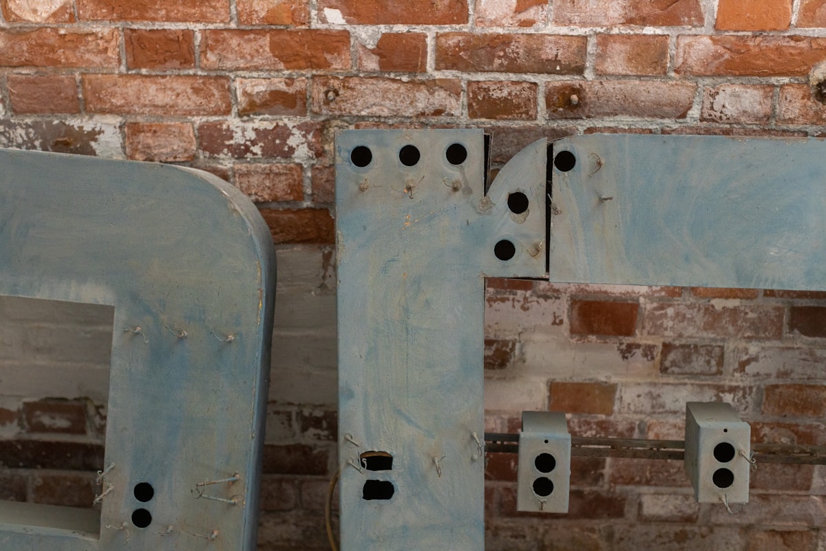 Neon Sign Base related to The Ultimate Guide to Bed Frame Hardware: Types, Installation, and Maintenance