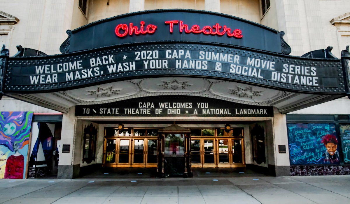 Ohio Theater Marquee related to Ohio State Valance: Show Off Your Buckeye Pride