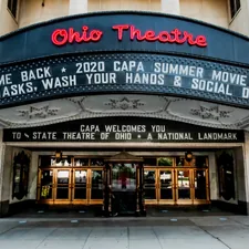 Ohio Theater Marquee related to Ohio State Valance: Show Off Your Buckeye Pride