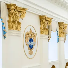 Petrov Hall of the Russian University of Transport. The hall is named after the Russian scientist and engineer Nikolai Pavlovich Petrov. related to Royal Blue Window Valance: Elevate Your Window Decor