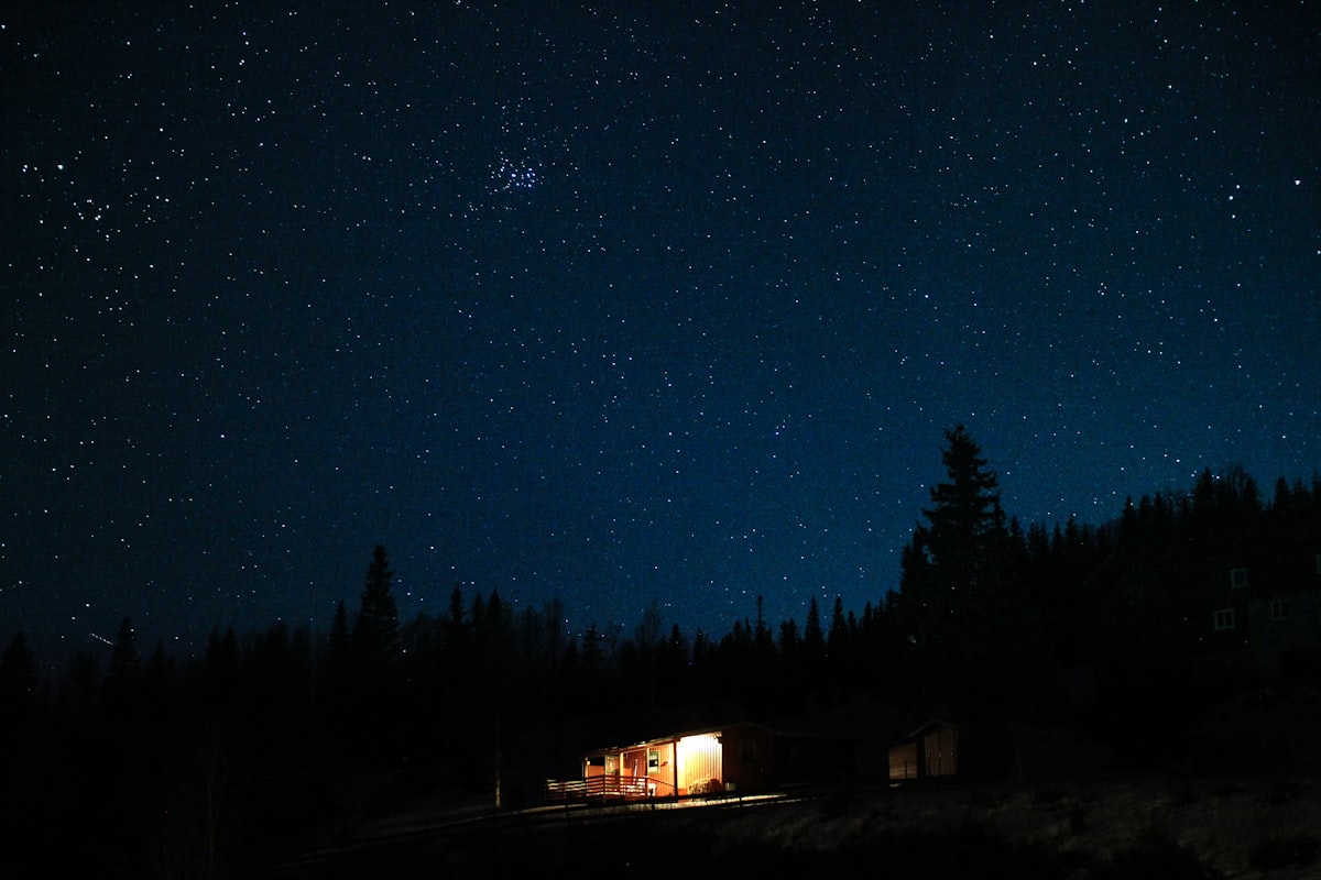 photo of house on forest related to Sleep Under the Stars at Madison's Serene Bed and Breakfasts