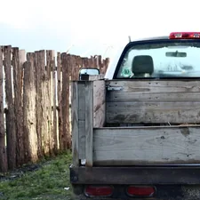 pickup truck with wooden truck bed related to DIY Wood Truck Bed: A Guide to Building Your Own