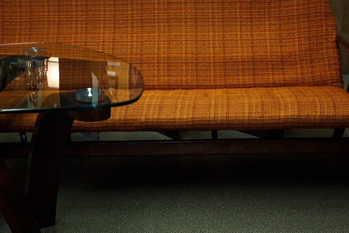 Plaid Couch with Glass Coffee Table related to The Ultimate Sleeping Solution: Futon Sofa Bed