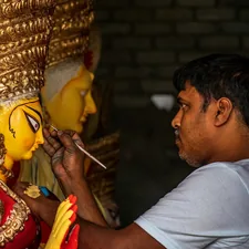 Preparation Before the Biggest Festival of Bengal related to Mastering the Art of Chiminea Use