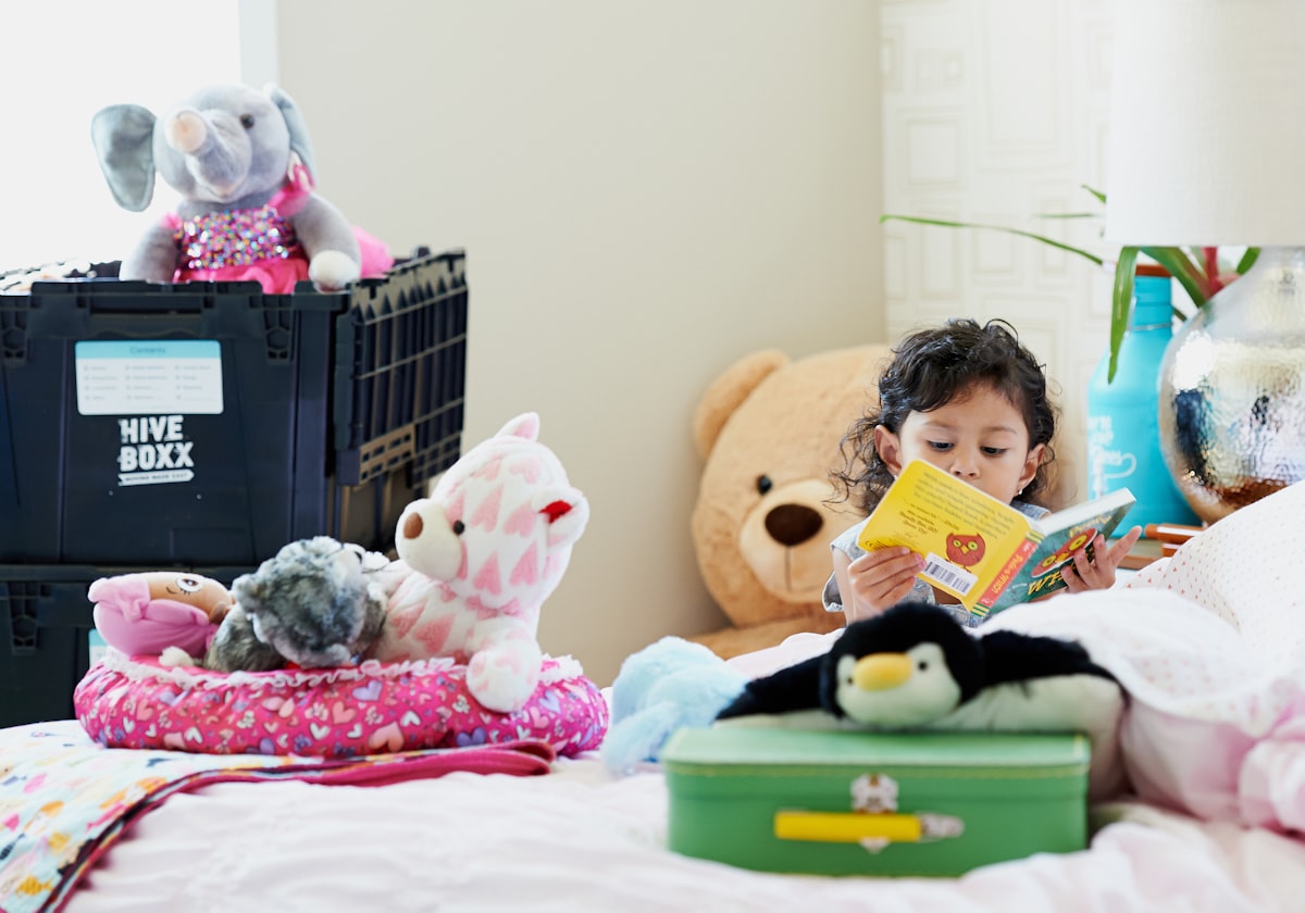 Reading time! related to 10 Reasons to Choose a Toddler Bed with Storage for Your Little One
