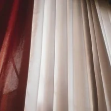 red and white curtains related to Curtains and Valances: Elevate Your Window Style