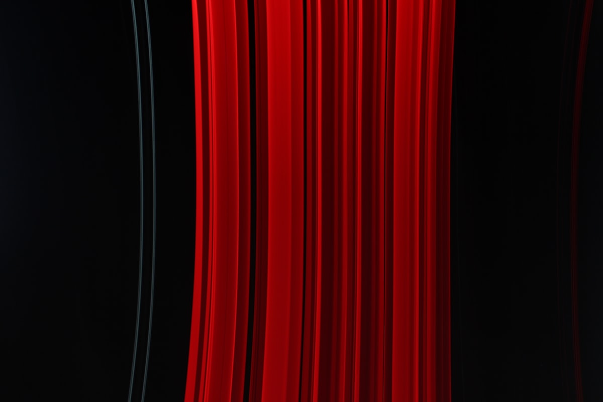 red lines related to Red and Black Valance: Elevate Your Window Style