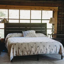 Rustic Bedroom related to Elevate Your Sleep Experience: A Comprehensive Guide to King Bed Frames