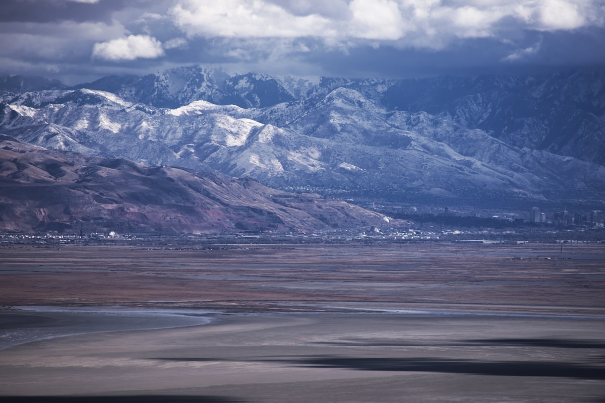 Salt Lake City as seen from Antelope Island. related to Discover the Charm of Salt Lake City Bed and Breakfasts