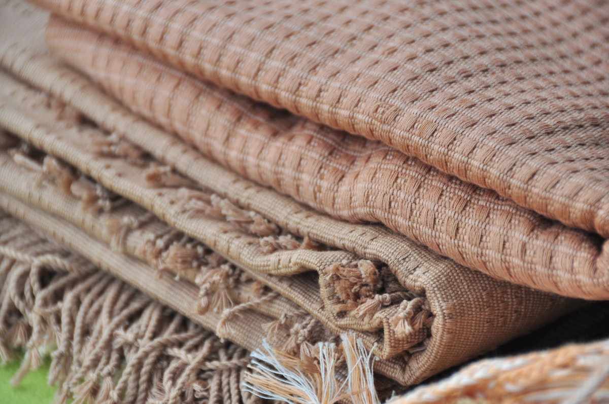 shawl
 related to The Timeless Elegance of the Brown Matelasse Coverlet