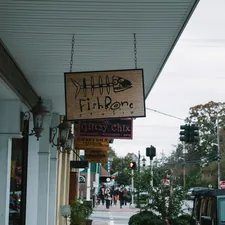 Shops in downtown Blue Ridge. related to Charming Retreats in Georgia